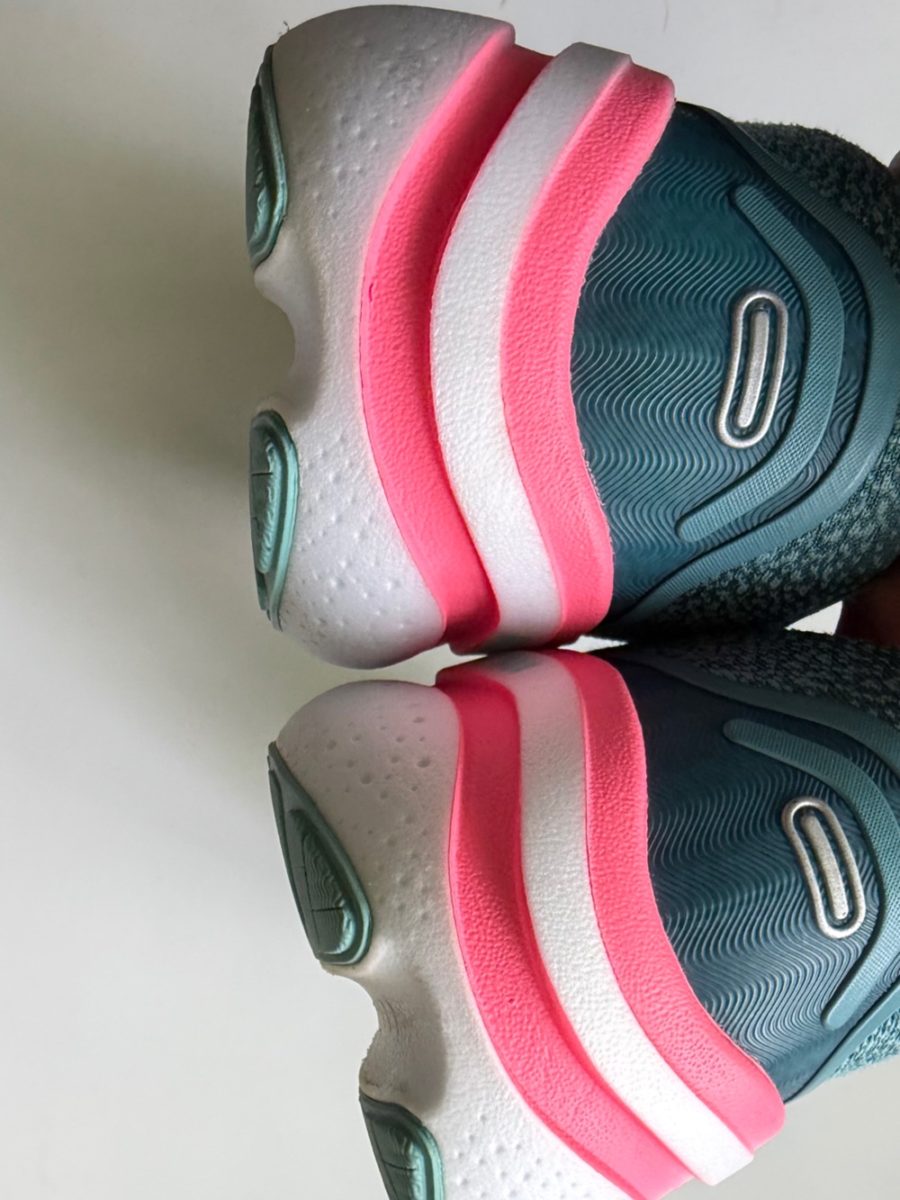Brooks Ghost Max 2 Storm Blue Knockout Pink Size 10 - Picture 4 of 11